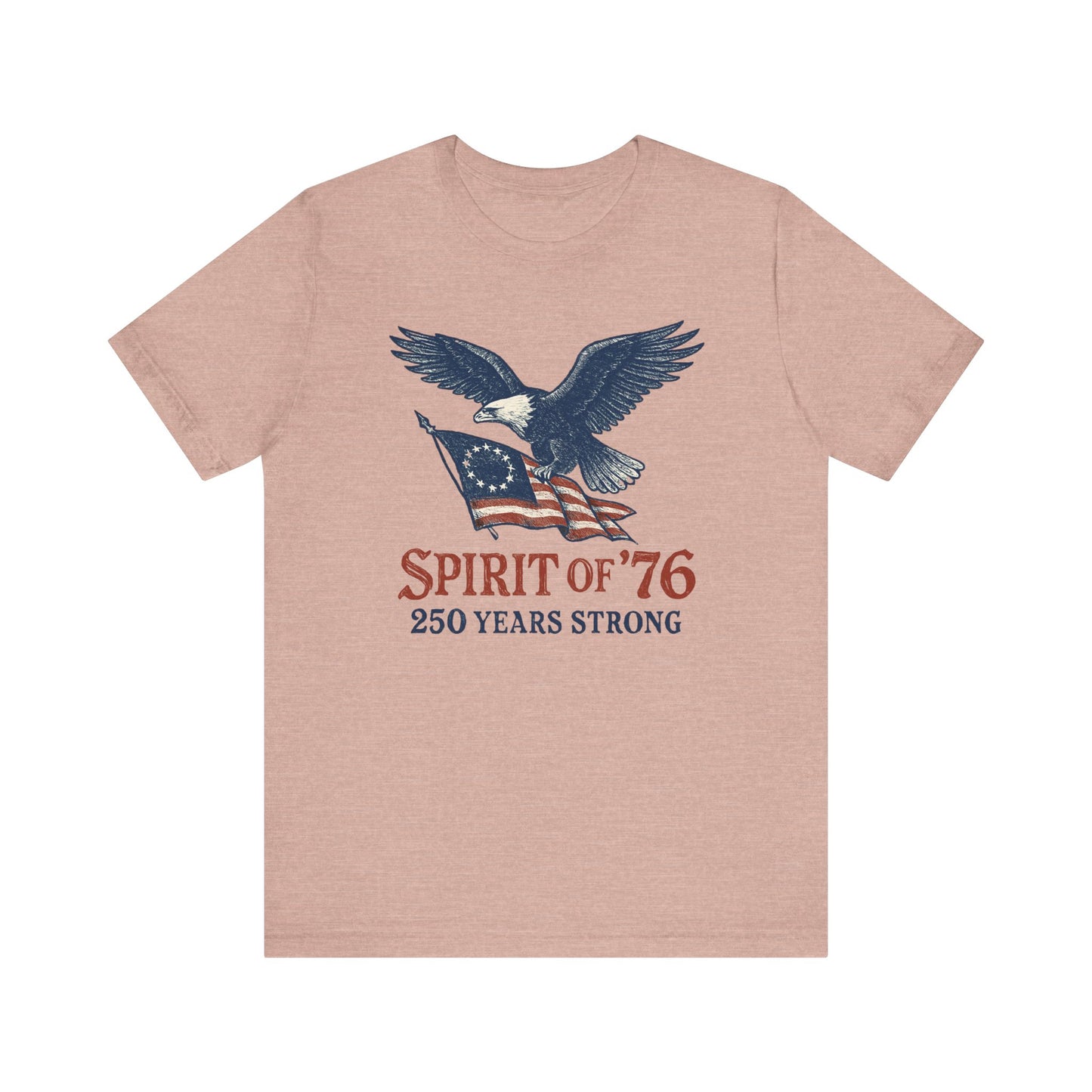 Vintage Spirit of '76 Eagle Tee, Patriotic Shirt