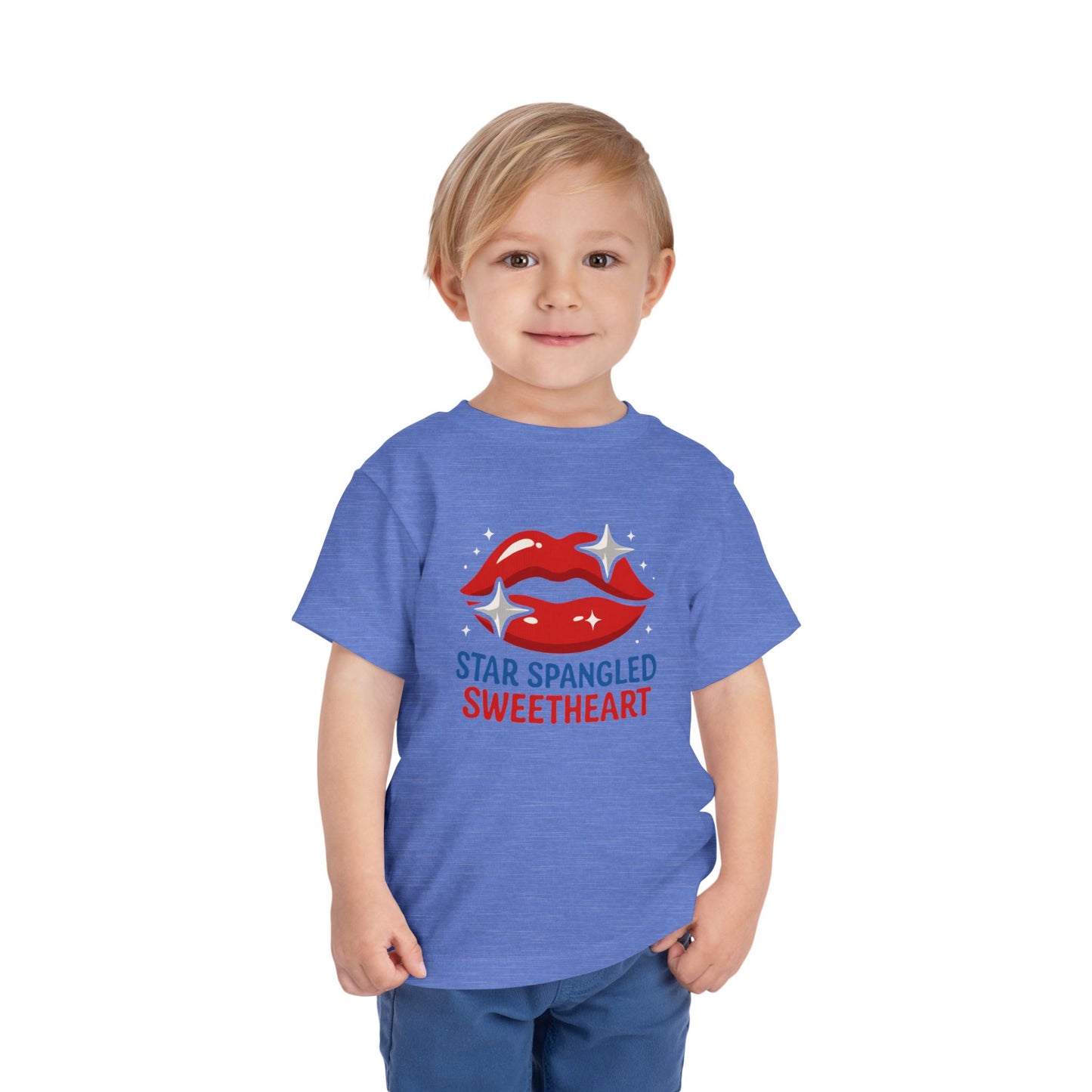 Star Spangled Sweetheart Toddler Tee