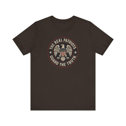 Real Patriots Guard the Truth tee