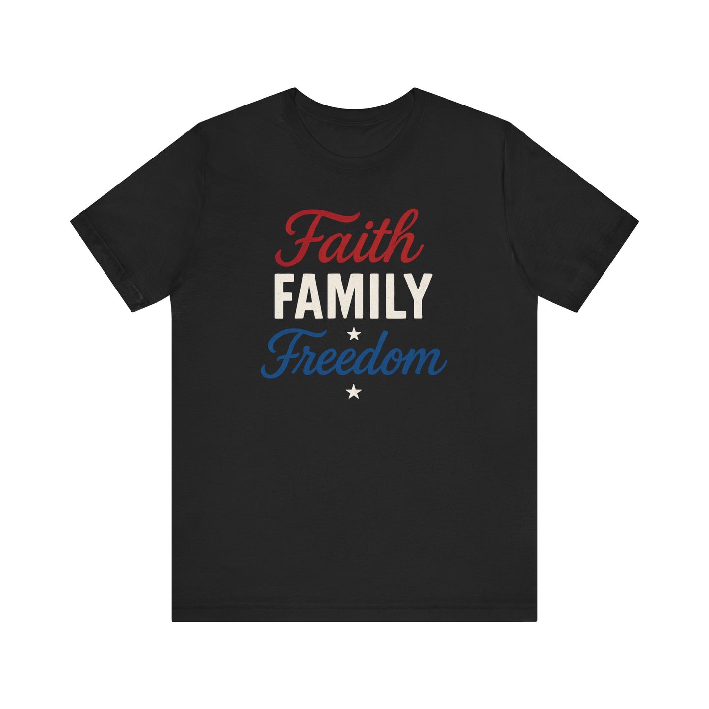 Faith Family Freedom Unisex Tee