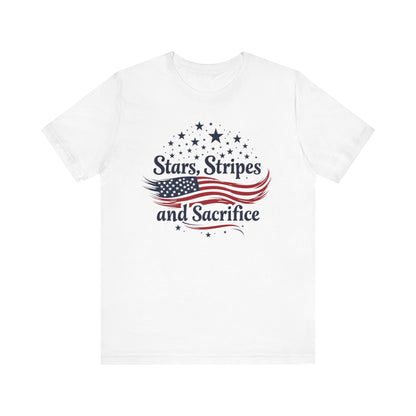Stars, Stripes, and Sacrifice tee