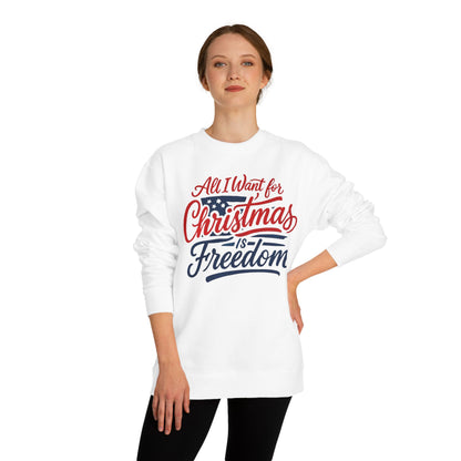 Christmas Freedom Unisex Sweatshirt