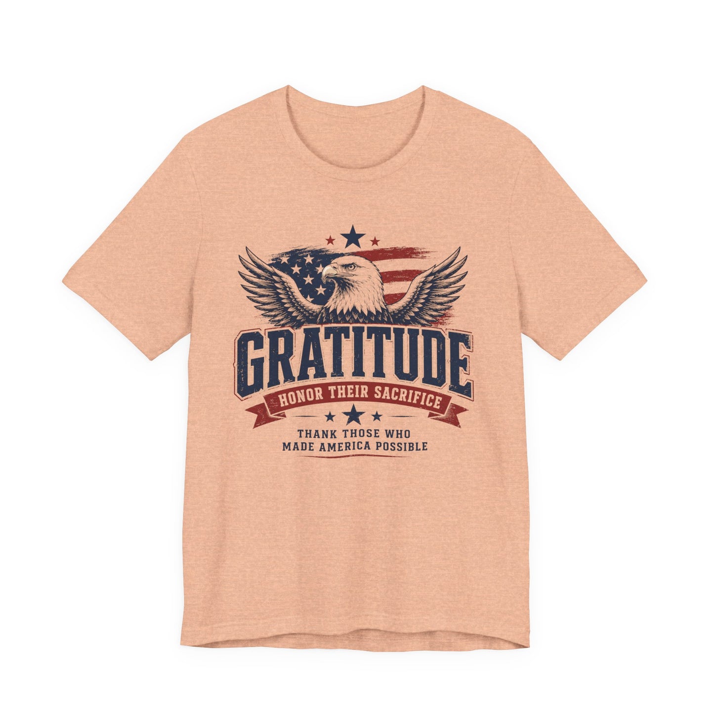 Gratitude Military Tribute Tee