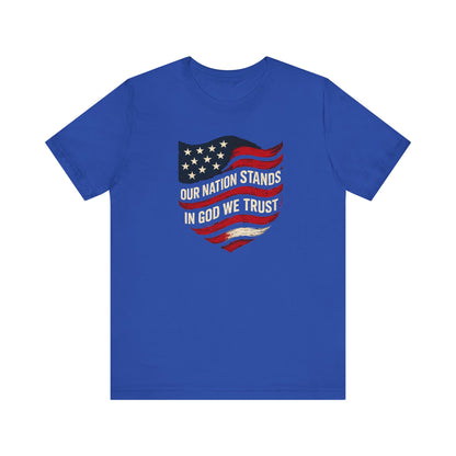 Patriotic Tee - American Flag Supporter Shirt