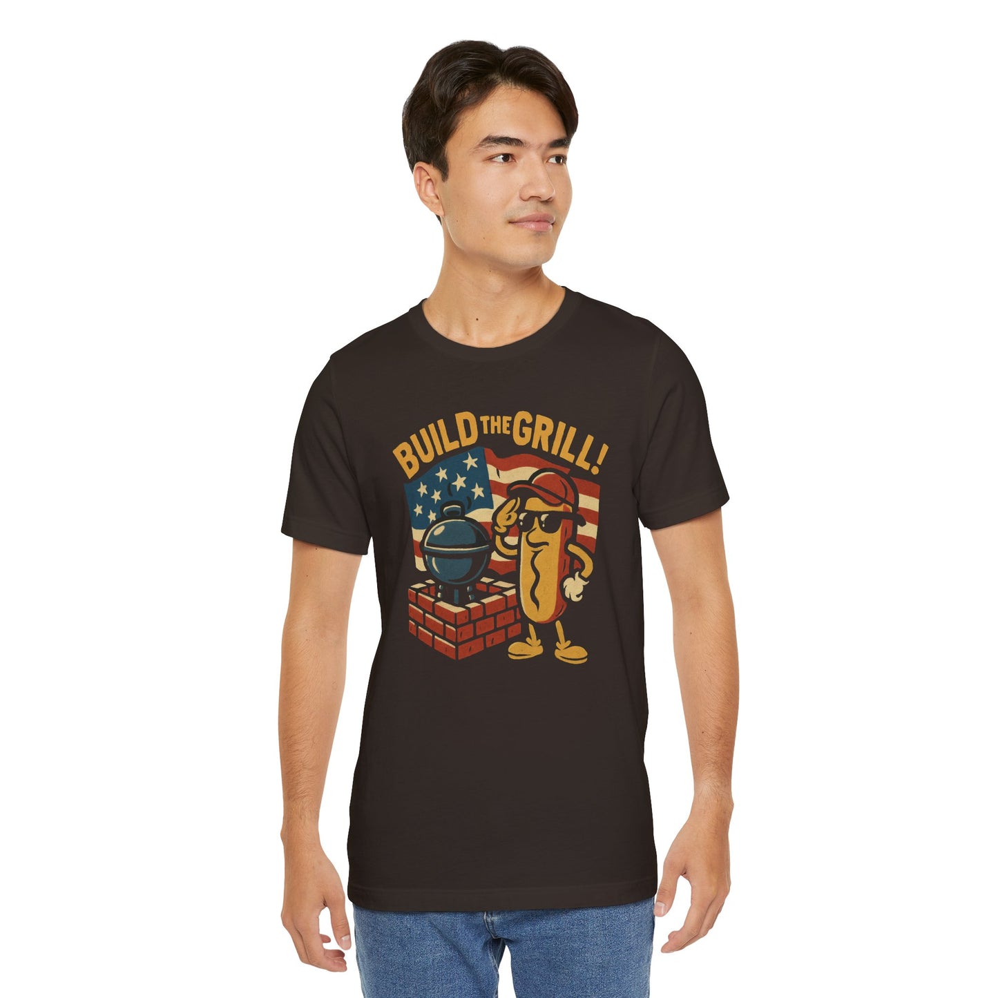 BBQ Fun Graphic Tee, Summer Cookout Shirt, Grill Party T-Shirt, Unisex Holiday Apparel, Outdoor Gathering Top