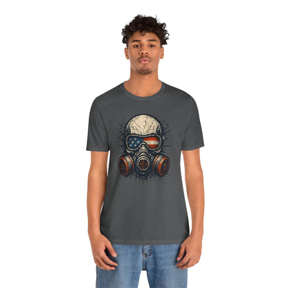 Vintage Gas Mask Unisex Tee