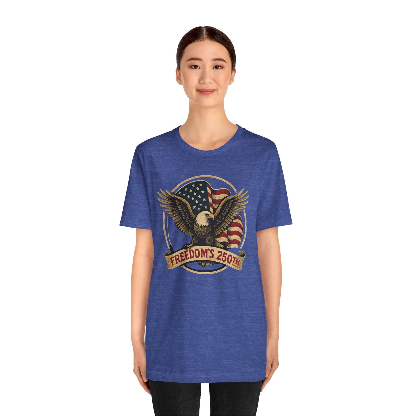 Freedom's 250th Eagle Tee - Unisex Jersey Short Sleeve