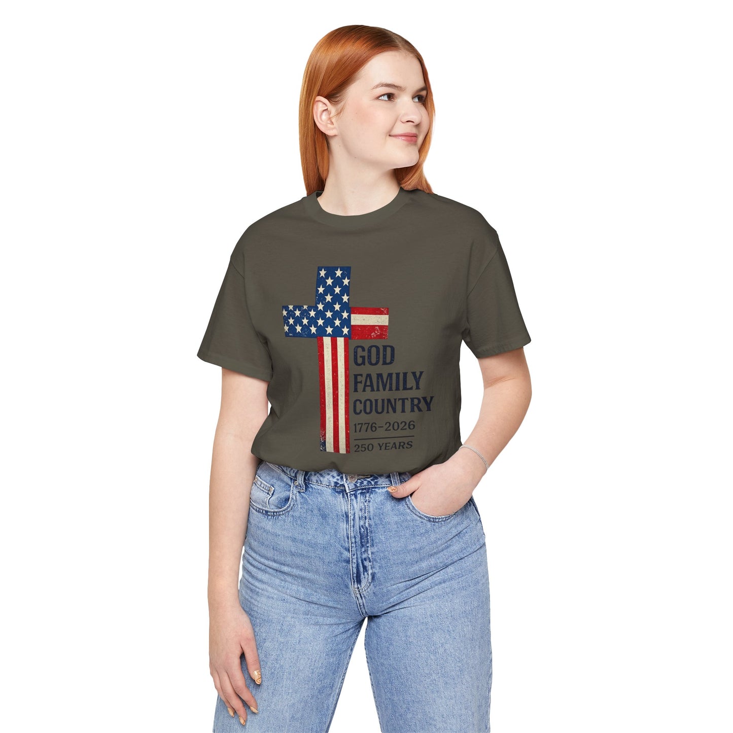 God Faith Country T-Shirt