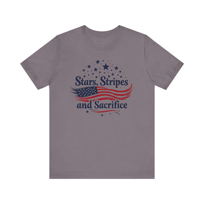 Stars, Stripes, and Sacrifice tee