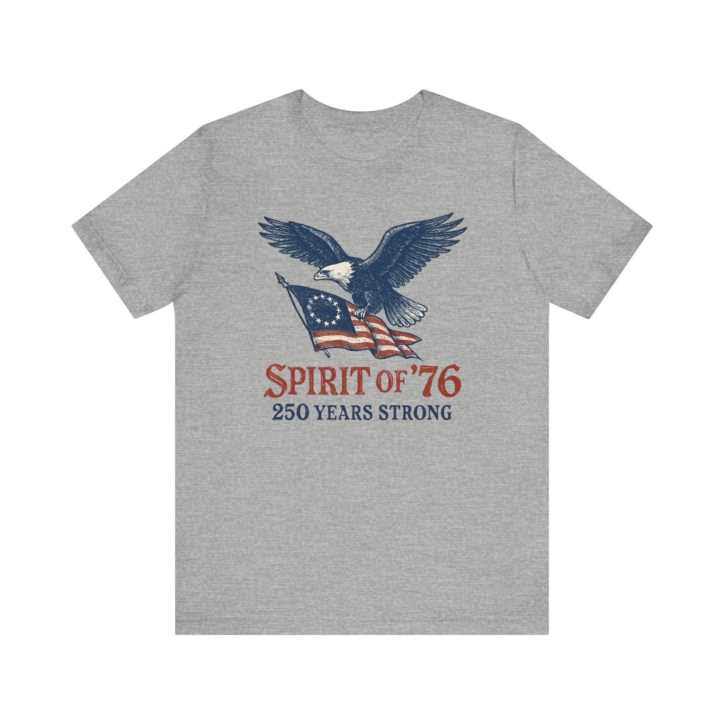 Vintage Spirit of '76 Eagle Tee, Patriotic Shirt