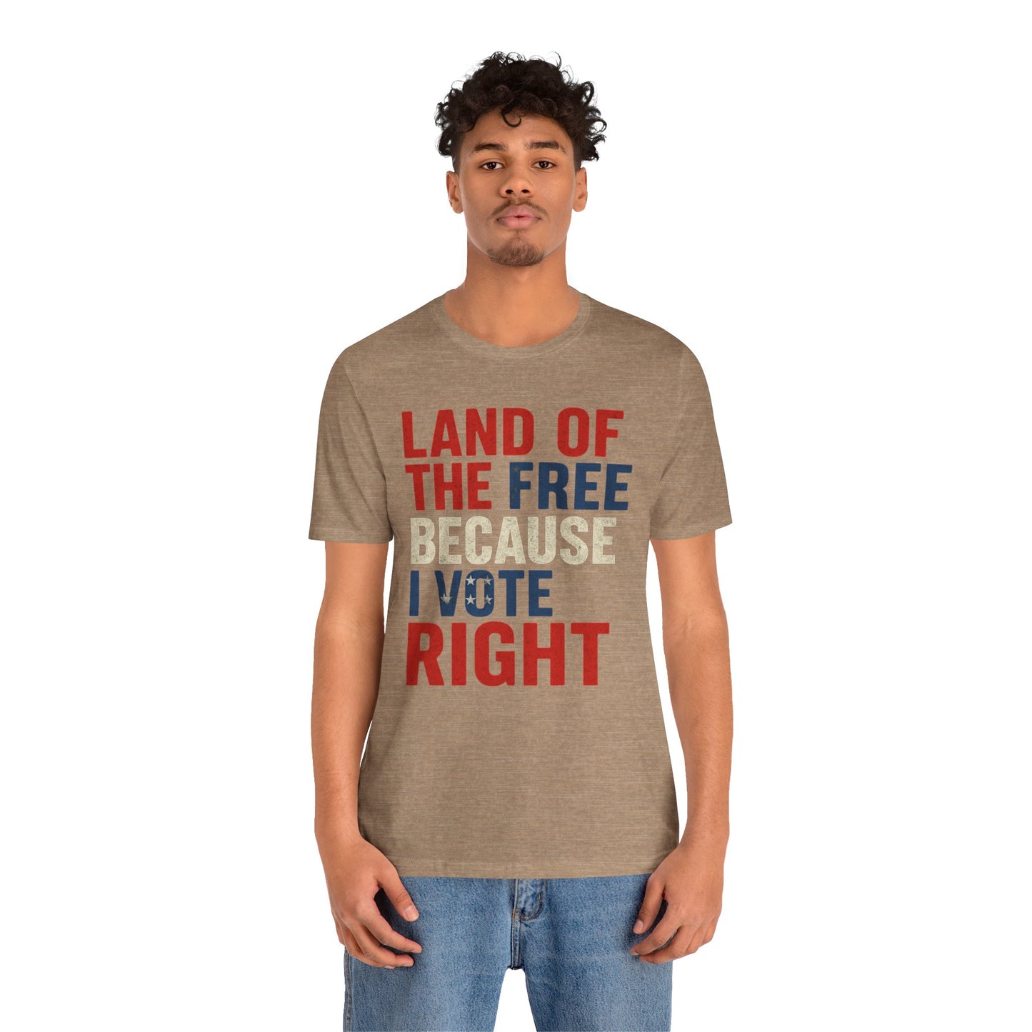I vote right tee