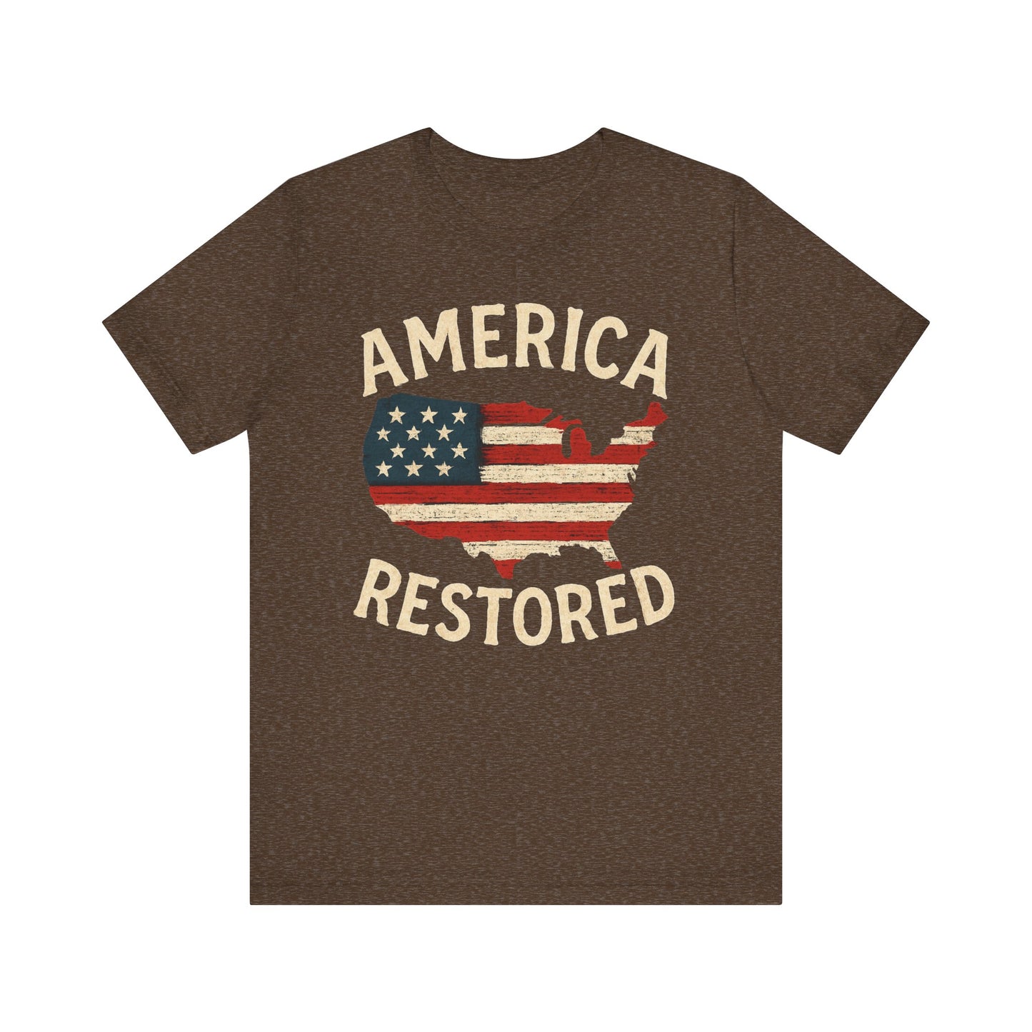 T-Shirt - Great News America's Back and "American is Restored" Tee