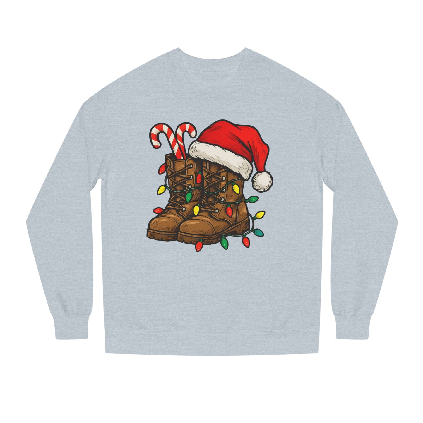 Christmas Work Boots sweatshirt