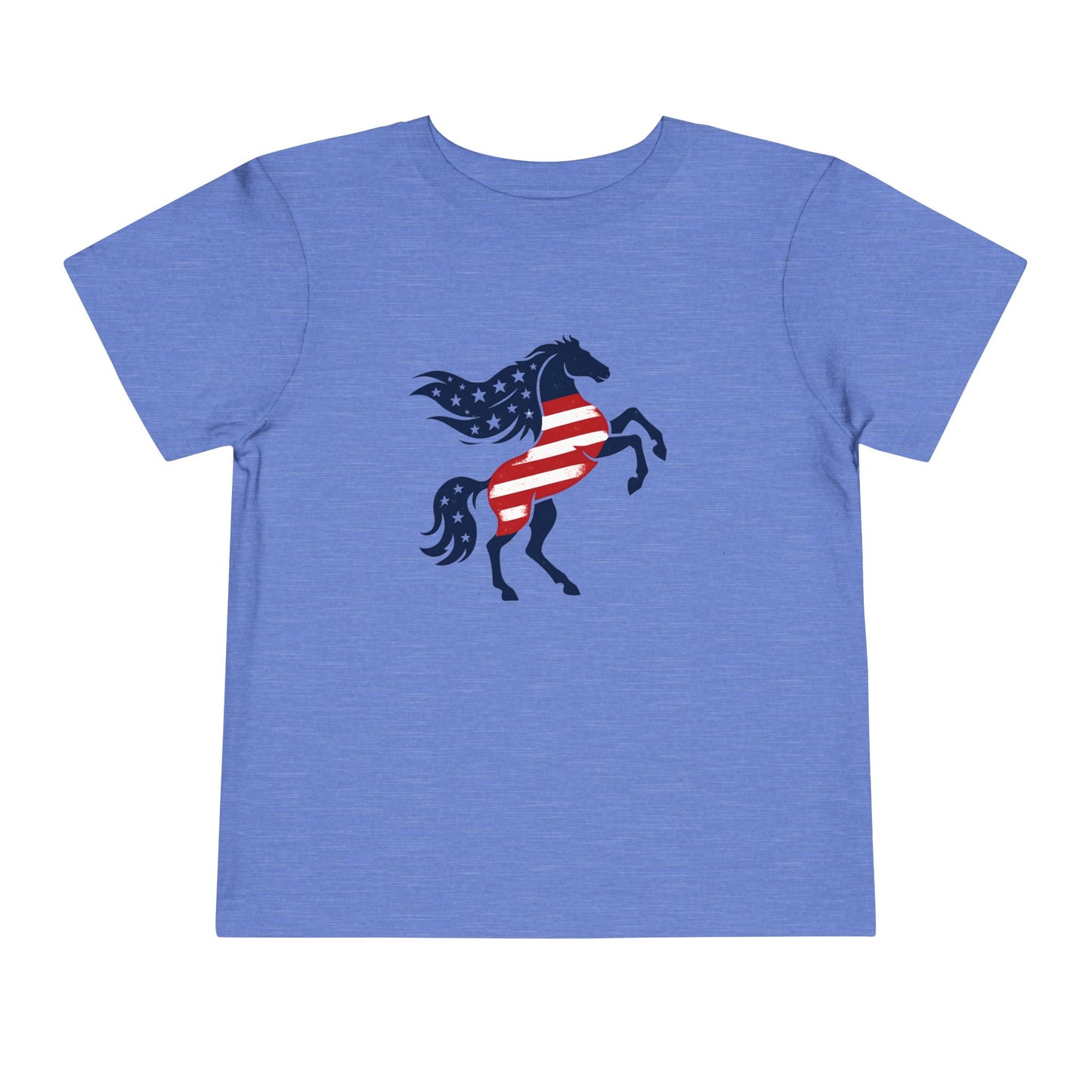 Patriotic Bucking Horse tee