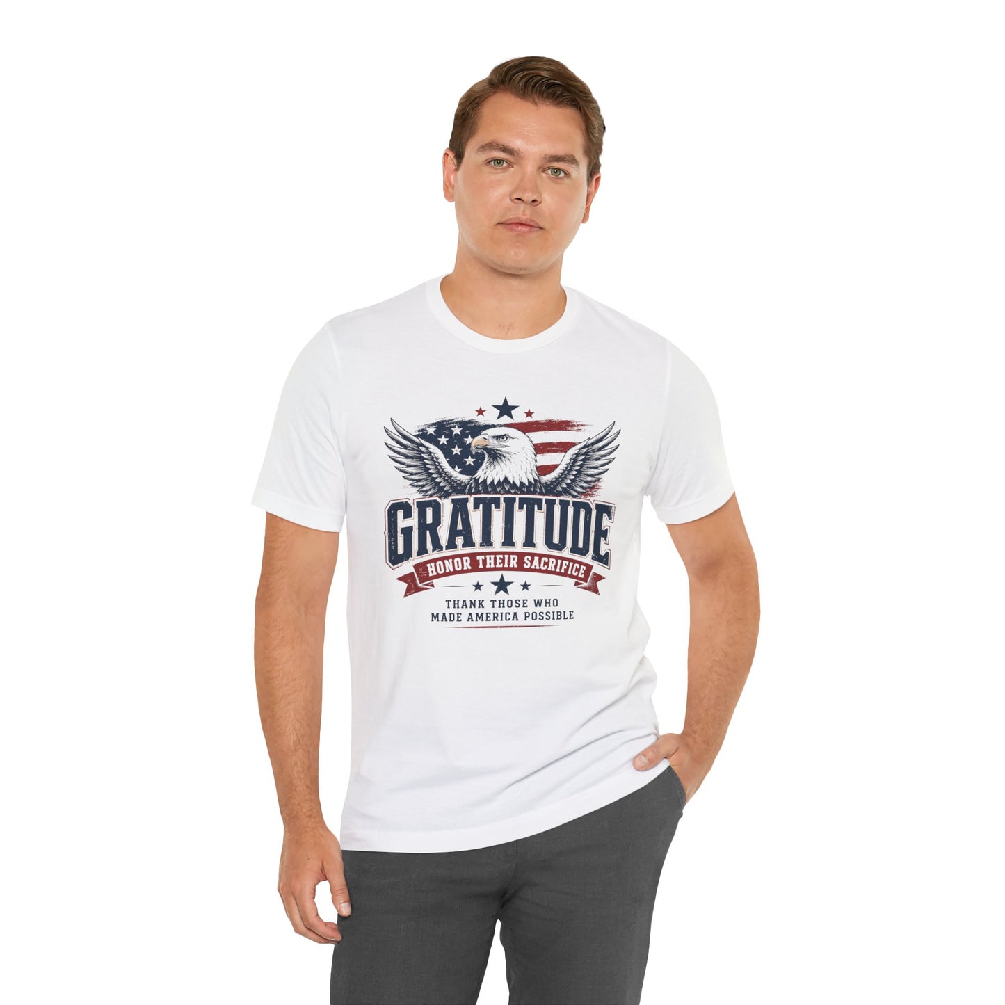 Gratitude Military Tribute Tee