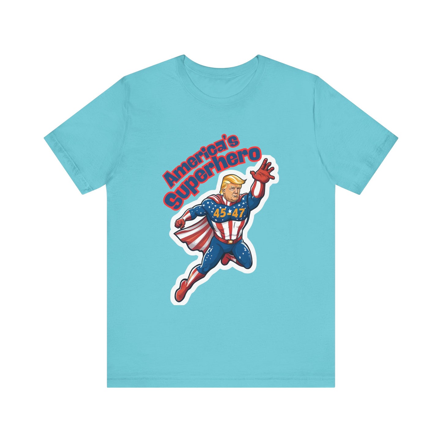 Whose America's #1 Superhero Humorous Superhero Tee