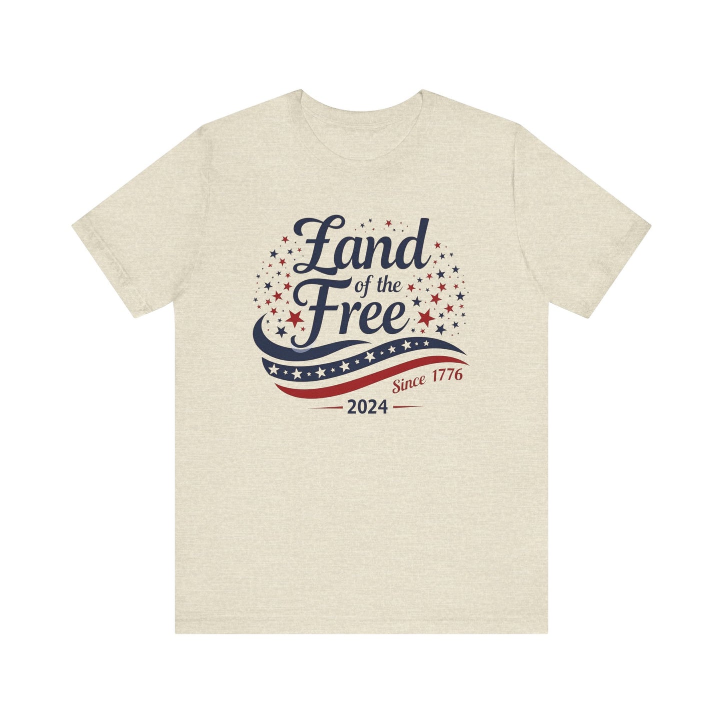 Land of the Free - Unisex Jersey Short Sleeve Tee