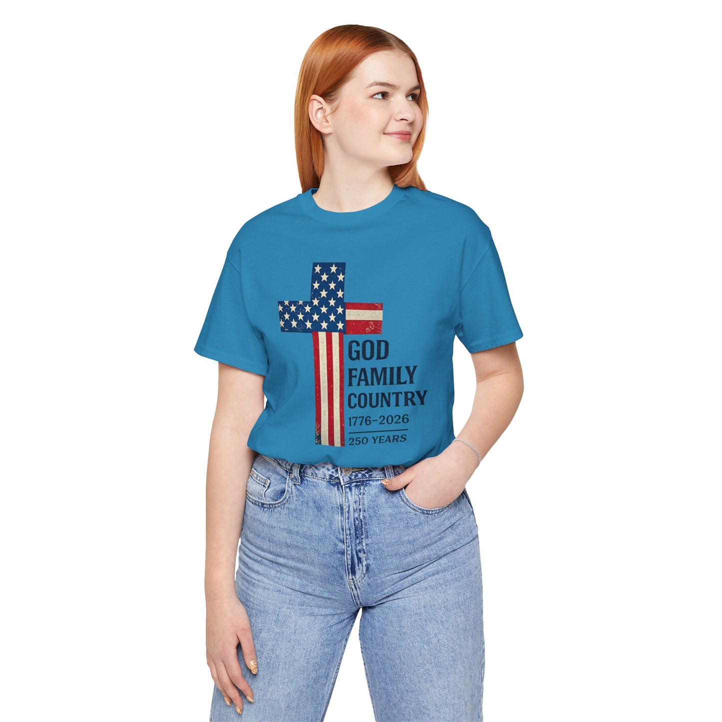 God Faith Country T-Shirt