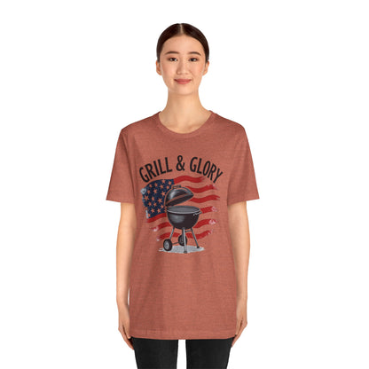 Grill & Glory Unisex Tee - Perfect for BBQs
