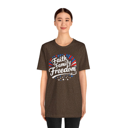 Faith Family and Freedom Tee