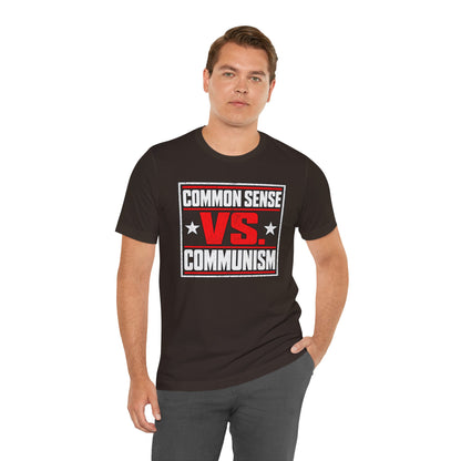 Common Sense vs. Communism Tee