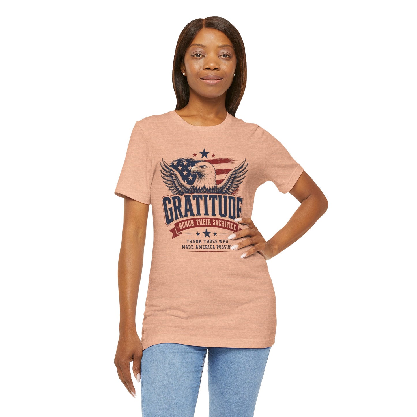 Gratitude Military Tribute Tee
