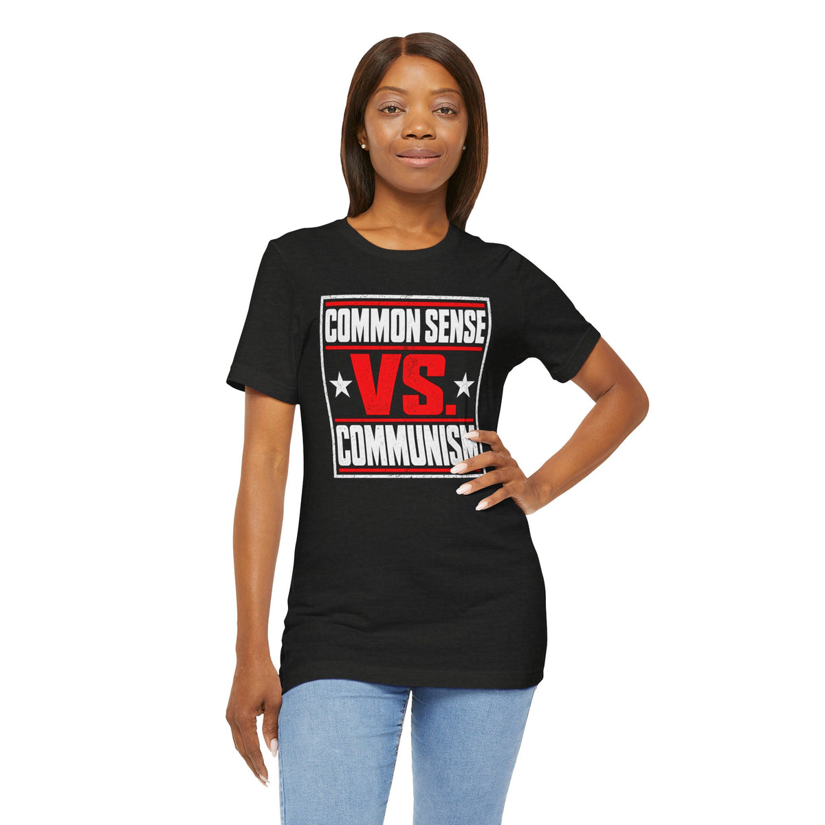 Common Sense vs. Communism Tee