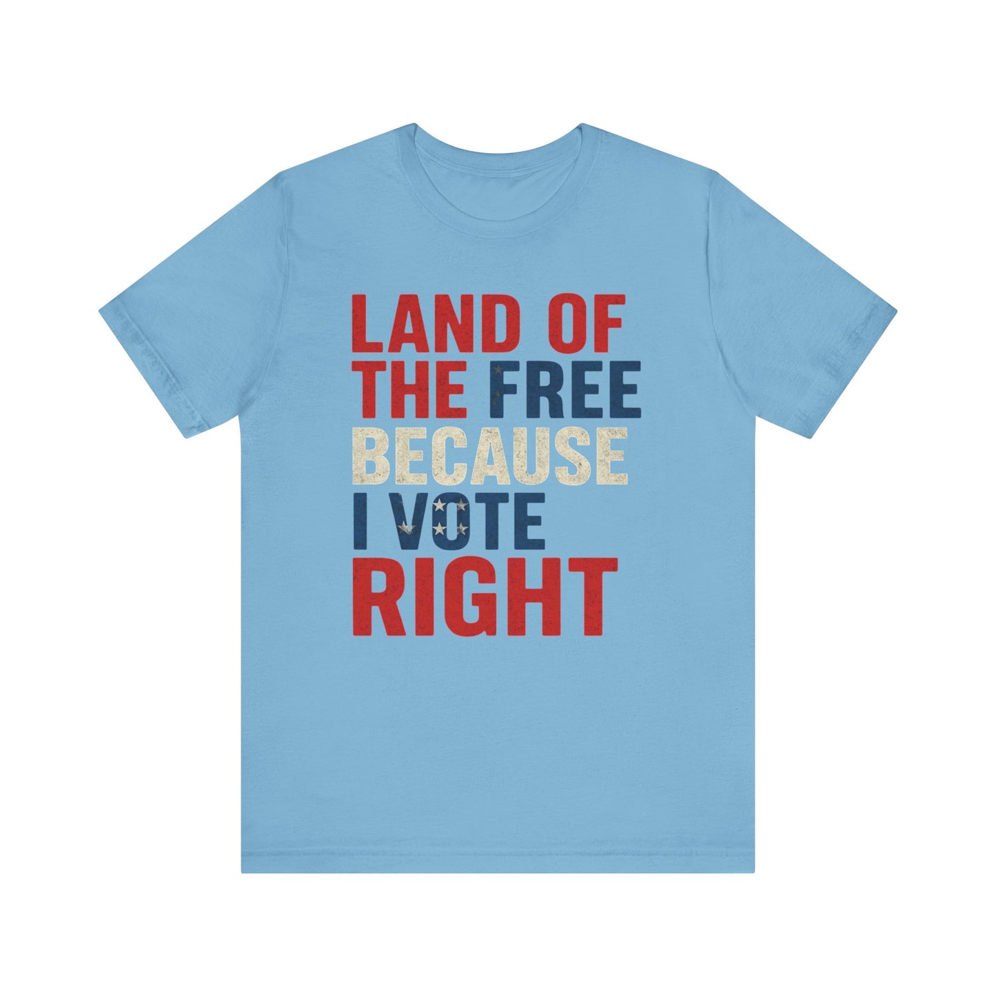 I vote right tee