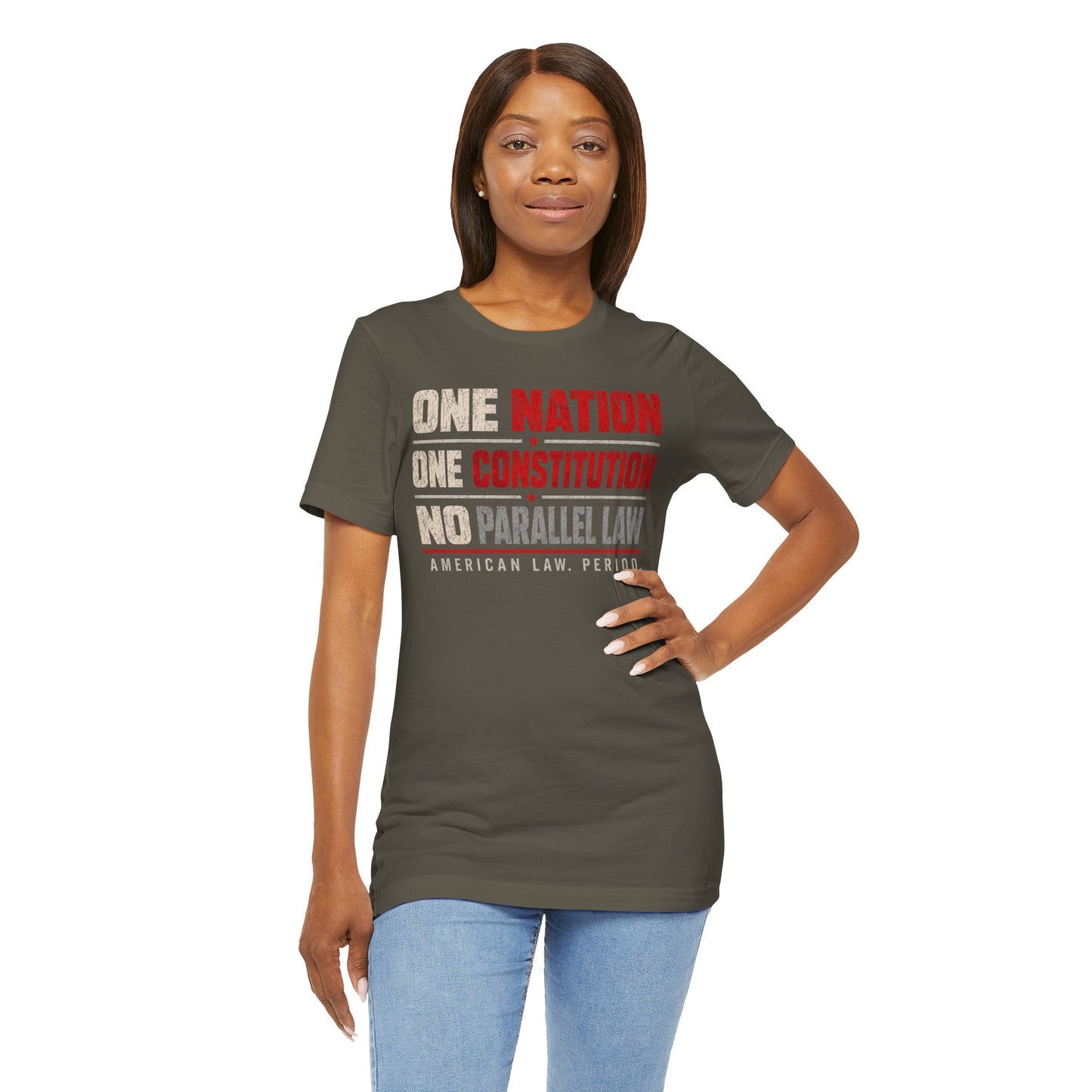 One Nation One Constitution Tee