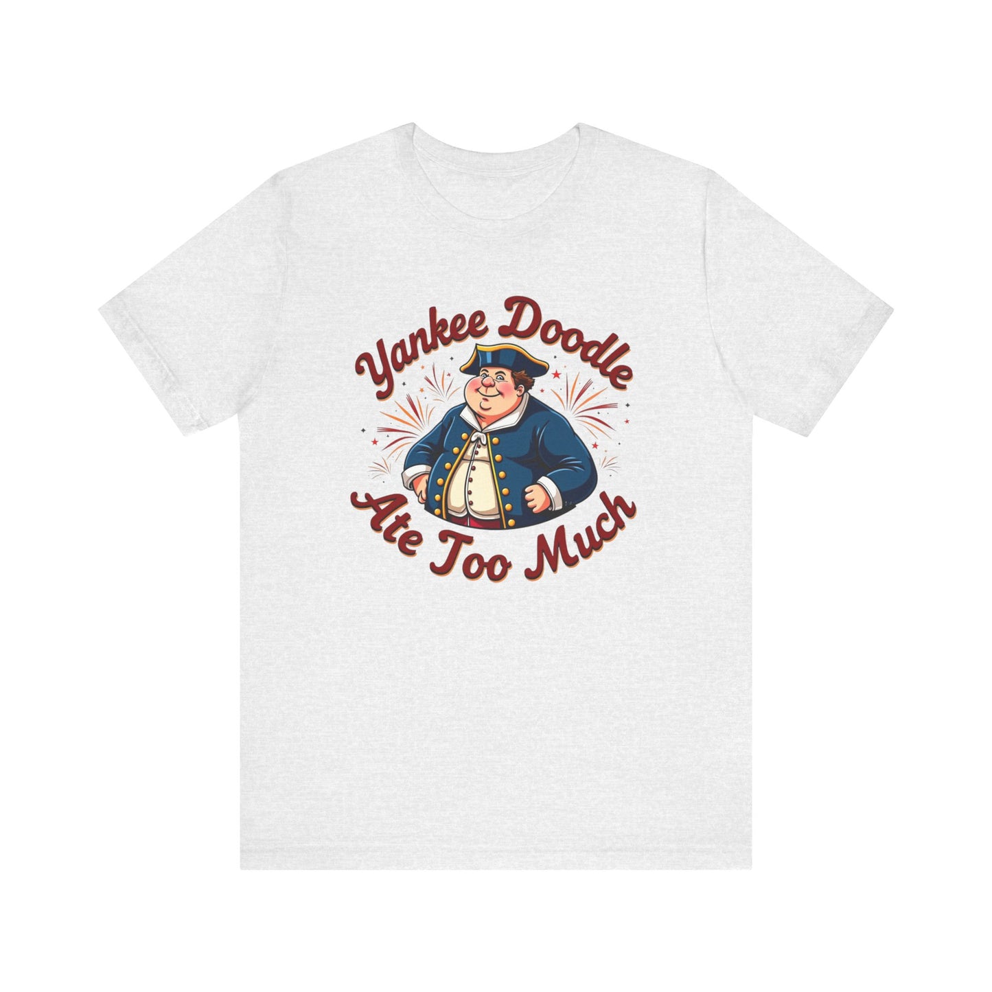 Yankee Doodle Tee, Fun Graphic T-Shirt, Patriotic Shirt, Fourth of July Gift, Unisex Summer Wear, Vintage Style Tee