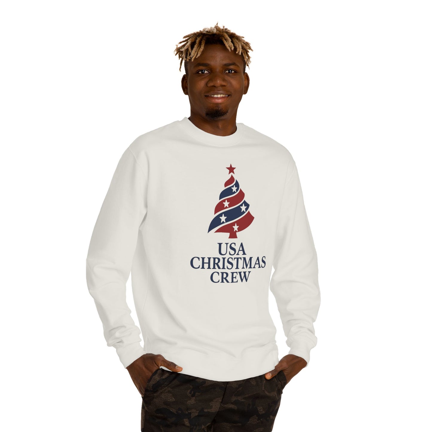 Christmas Volunteer Crewneck Sweatshirt