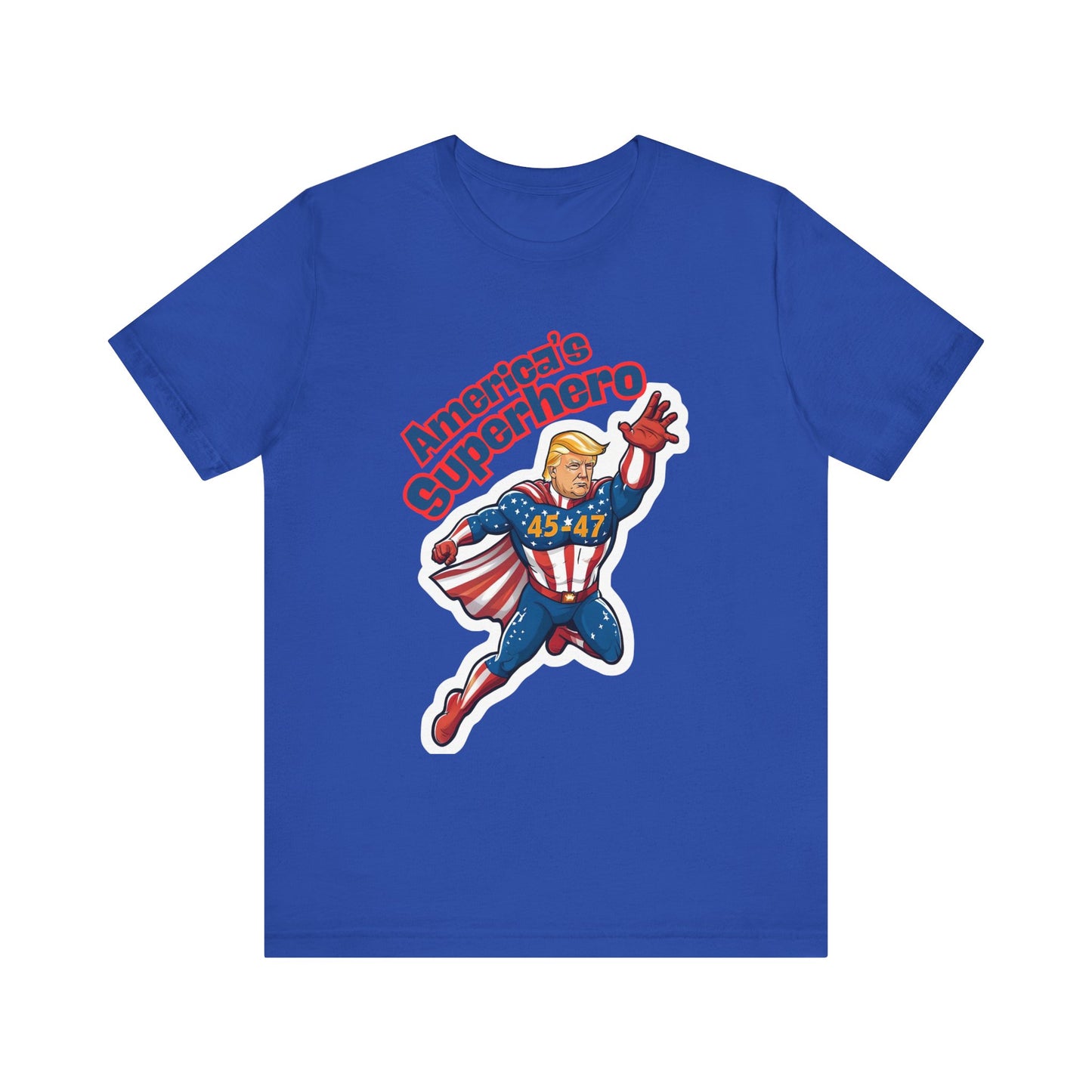 Whose America's #1 Superhero Humorous Superhero Tee