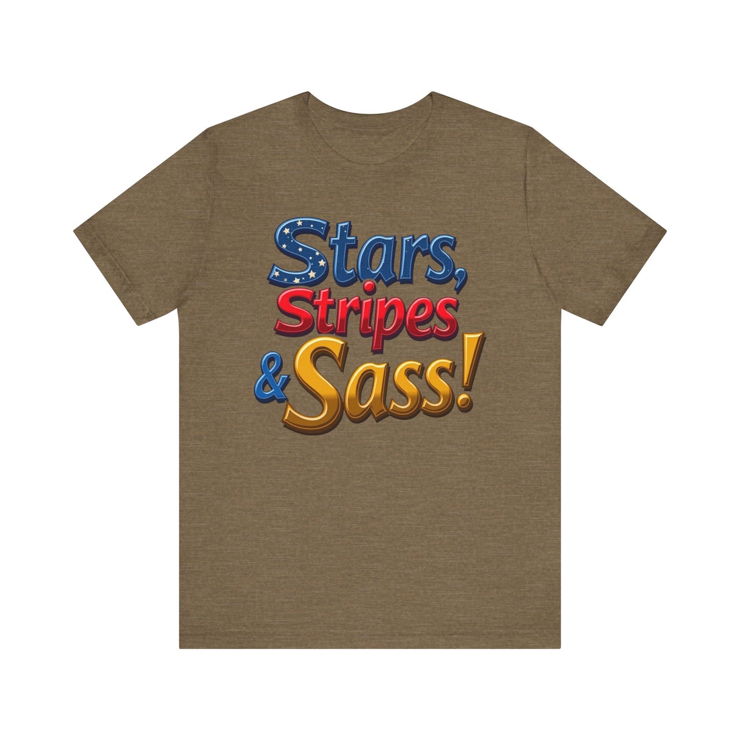 Stars, Stripes & Sass Unisex Jersey Short Sleeve Tee