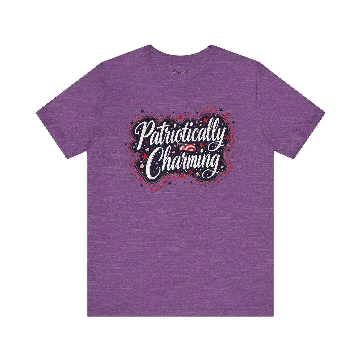 Patriotically Charming Unisex Tee - Perfect for Fourth of July and Celebrations
