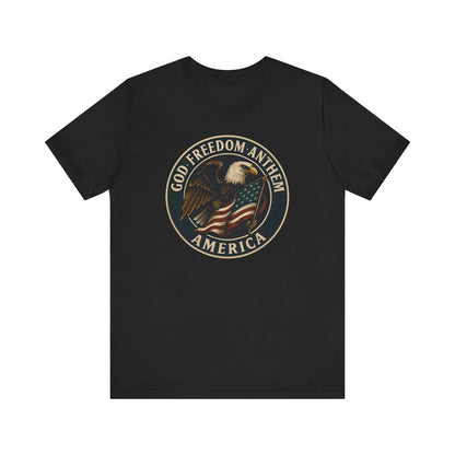 T-Shirt God Freedom Anthem Supporter