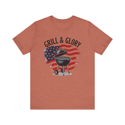 Grill & Glory Unisex Tee - Perfect for BBQs
