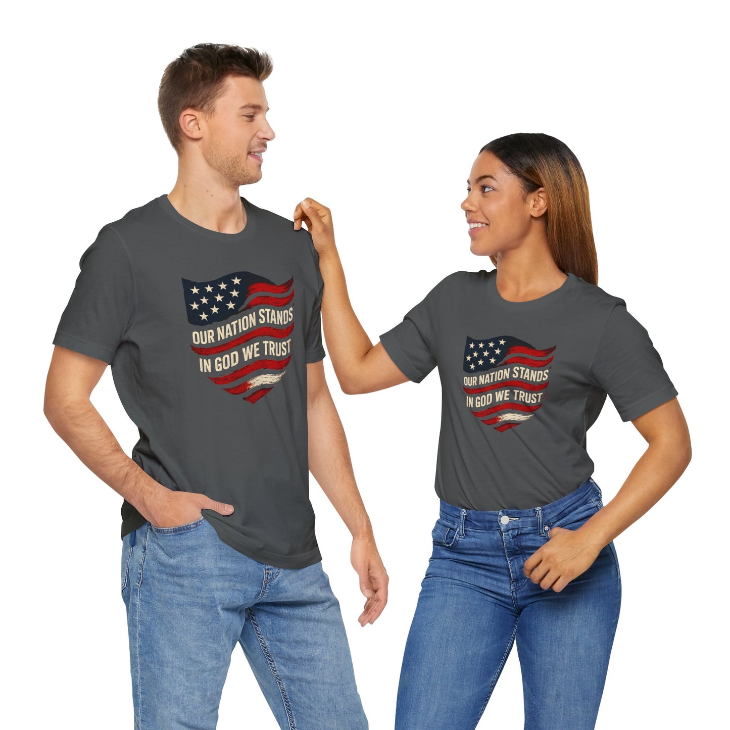 Patriotic Tee - American Flag Supporter Shirt
