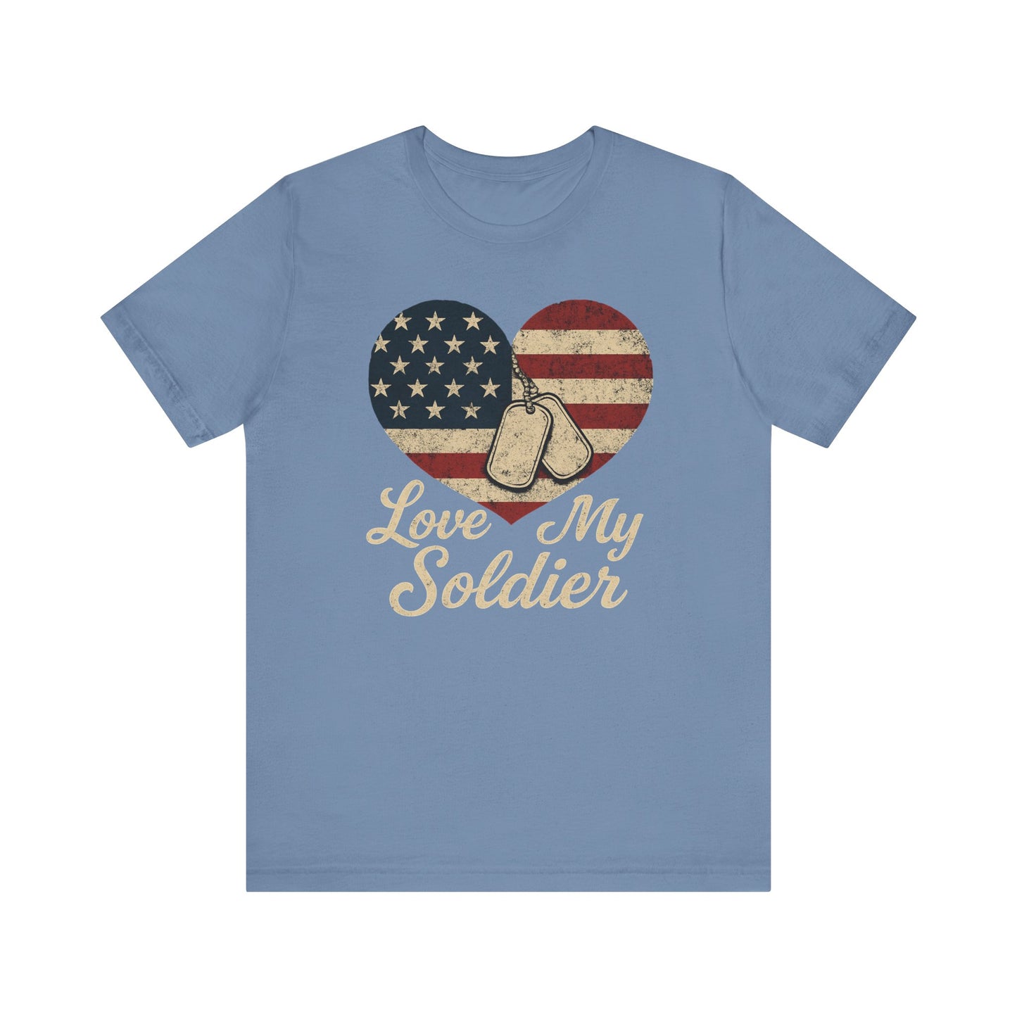 Love My Soldier Tee, Patriotic T-Shirt