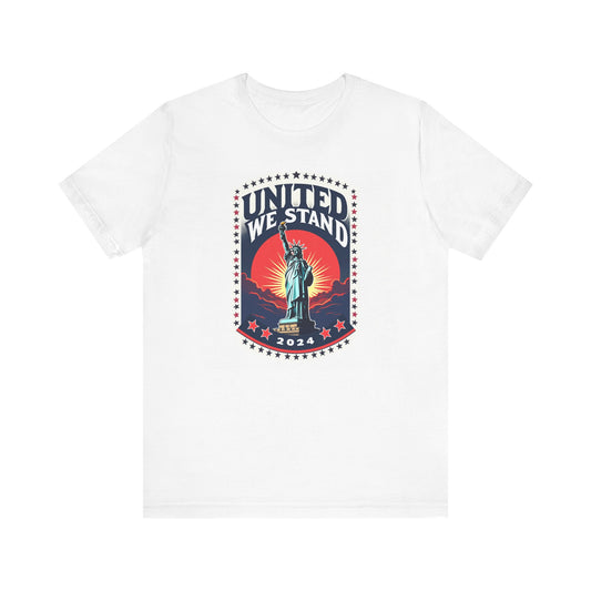 Patriotic Unisex Tee - United We Stand 2024