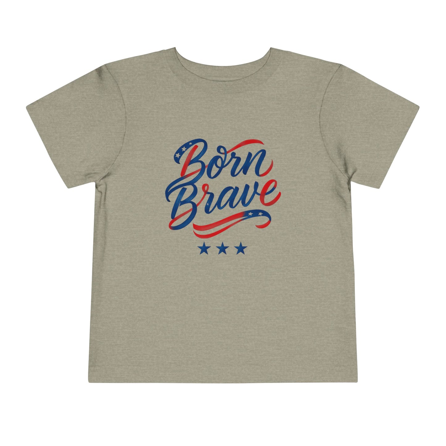 Born Brave' Graphic Tee, Toddler Short Sleeve Tee