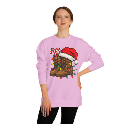 Christmas Work Boots sweatshirt