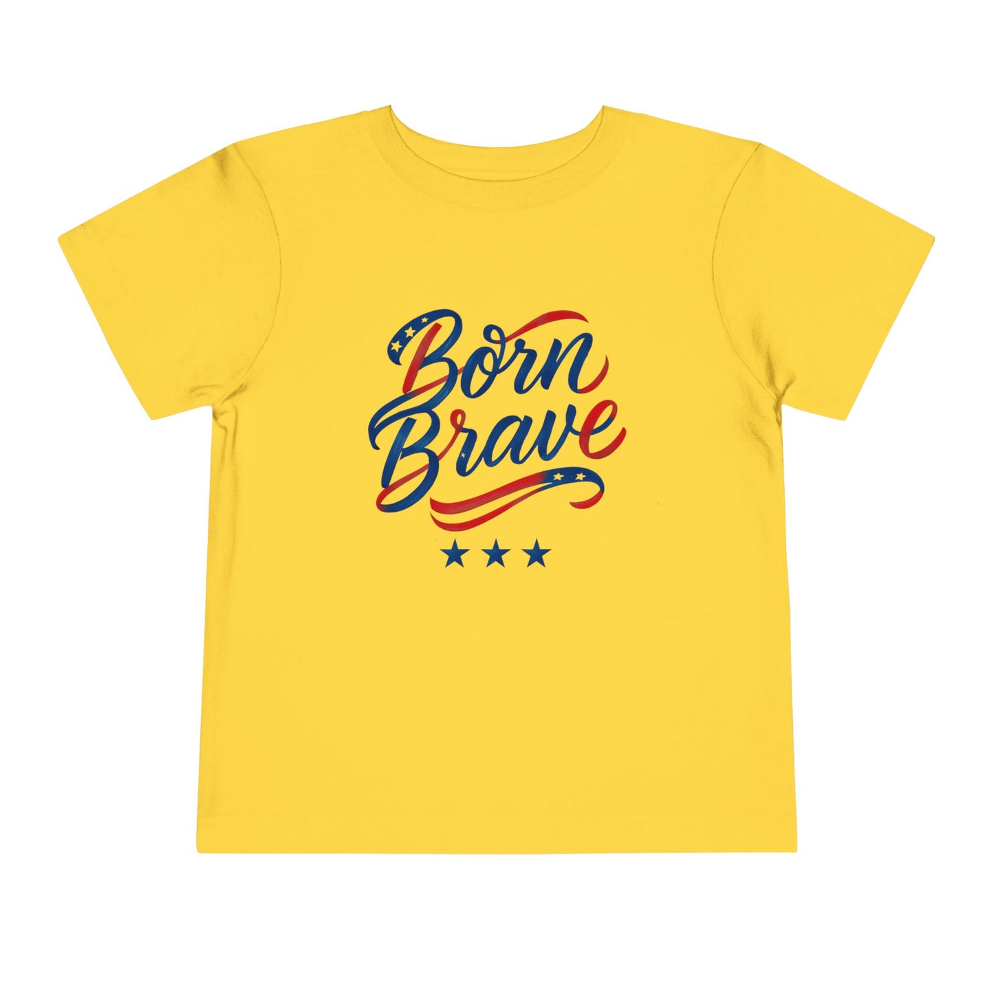 Born Brave' Graphic Tee, Toddler Short Sleeve Tee