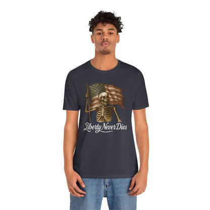 Grunge Tee - Freedom Never Dies Design