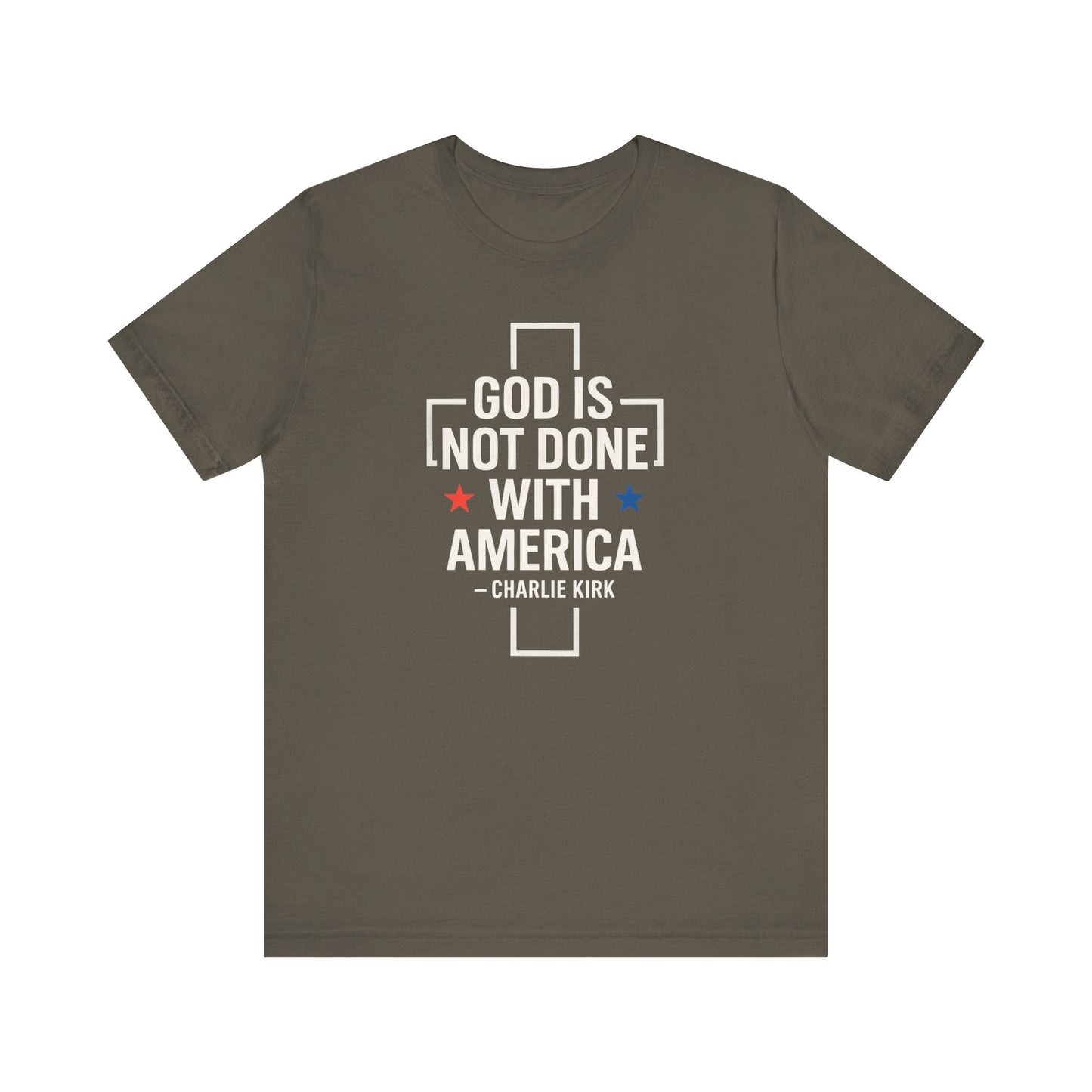 God is Not Done with America T-shirt
