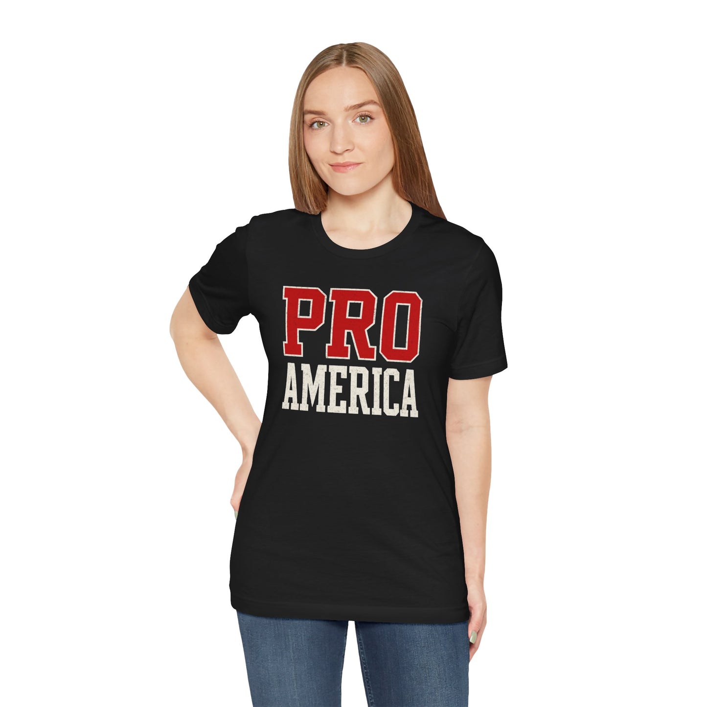 PRO AMERICA Tee - Patriotic Unisex T-Shirt