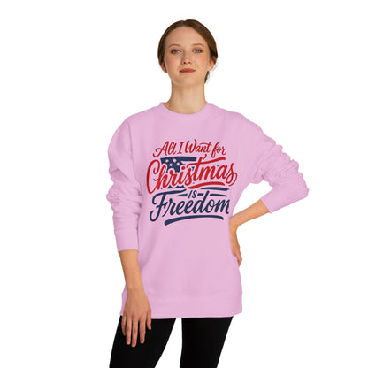 Christmas Freedom Unisex Sweatshirt