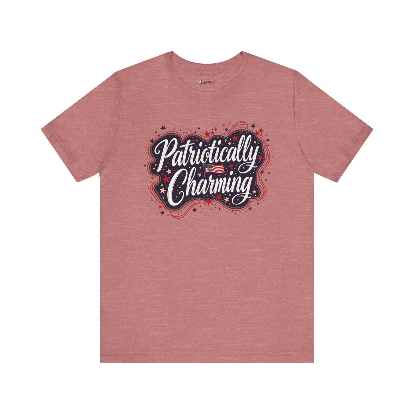 Patriotically Charming Unisex Tee - Perfect for Fourth of July and Celebrations