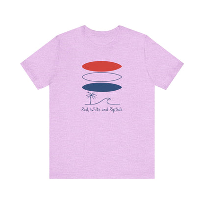 Surf Board Patriotic Tee