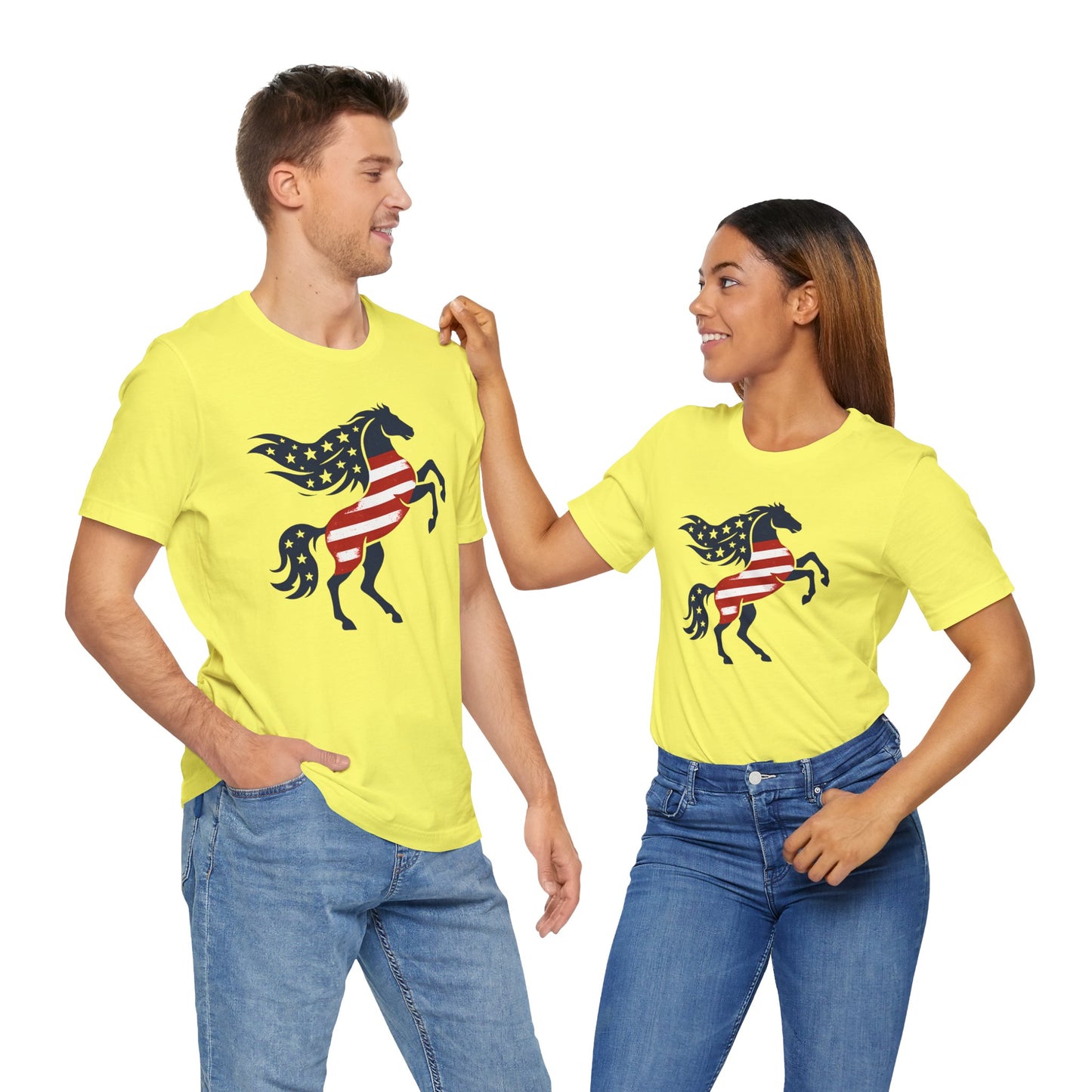 Patriotic Tee - Cowboys and Cowgirls Design
