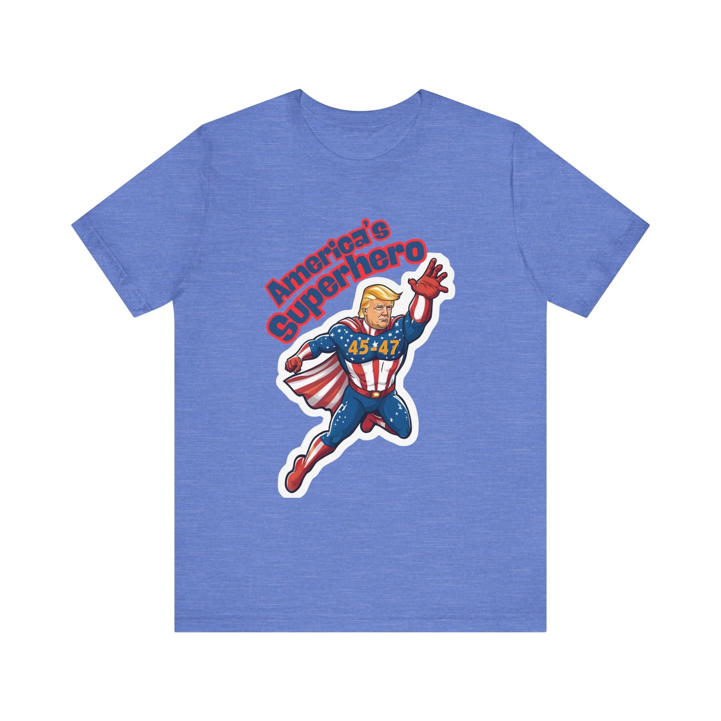 Whose America's #1 Superhero Humorous Superhero Tee